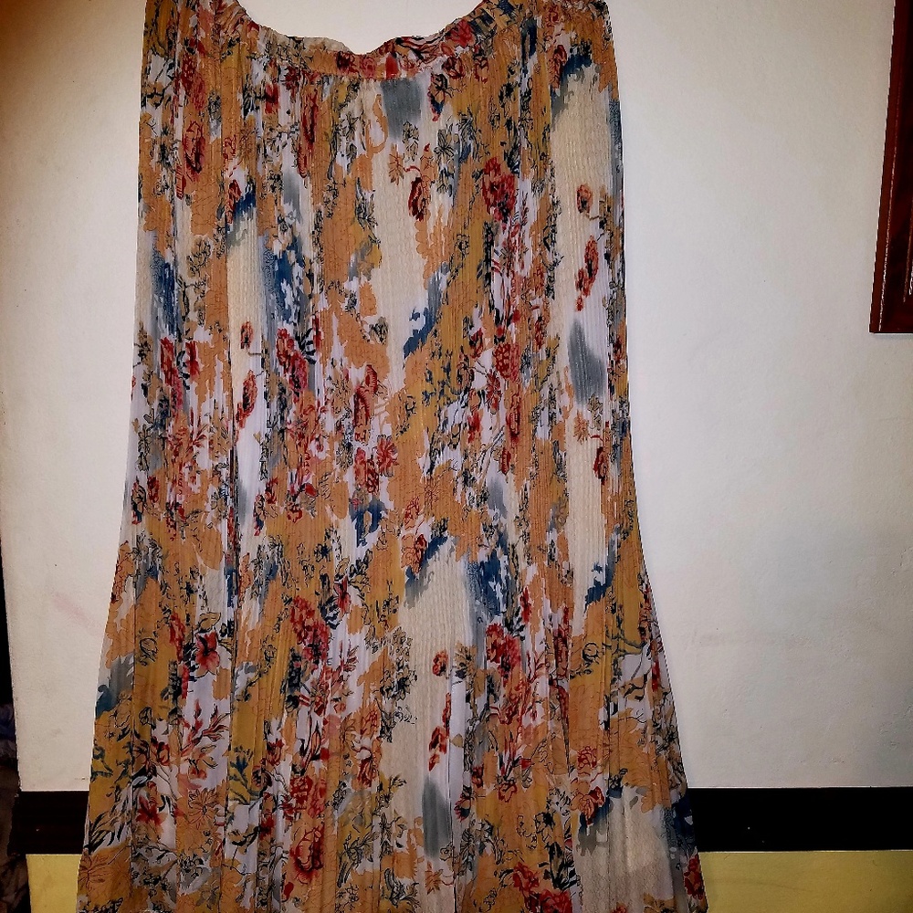 Krazy Kat  Maxi Skirt Size Xl